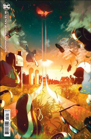 Superman: Son of Kal-El issue 18-B Simone Di Meo Cardstock Cover