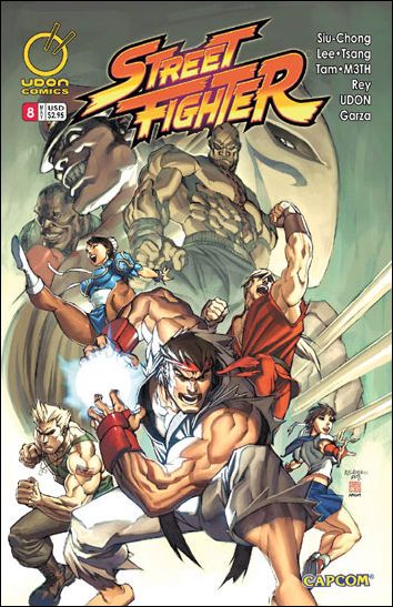 Street Fighter (2003) issue 8-B Arnold Tsang Cover