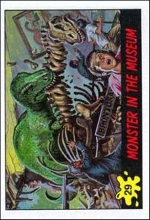 Dinosaurs Attack! (Base Set) card 29 Monsters in the Museum