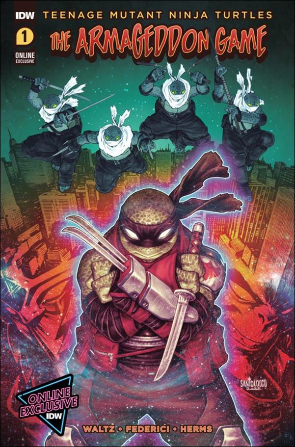 Teenage Mutant Ninja Turtles: The Armageddon Game (9/2022) issue 1-O 2022 Online Exclusive Cover