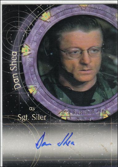 Stargate SG-1: Season 5 (Autograph Subset) card A24 Dan Shea as Sergeant Siler