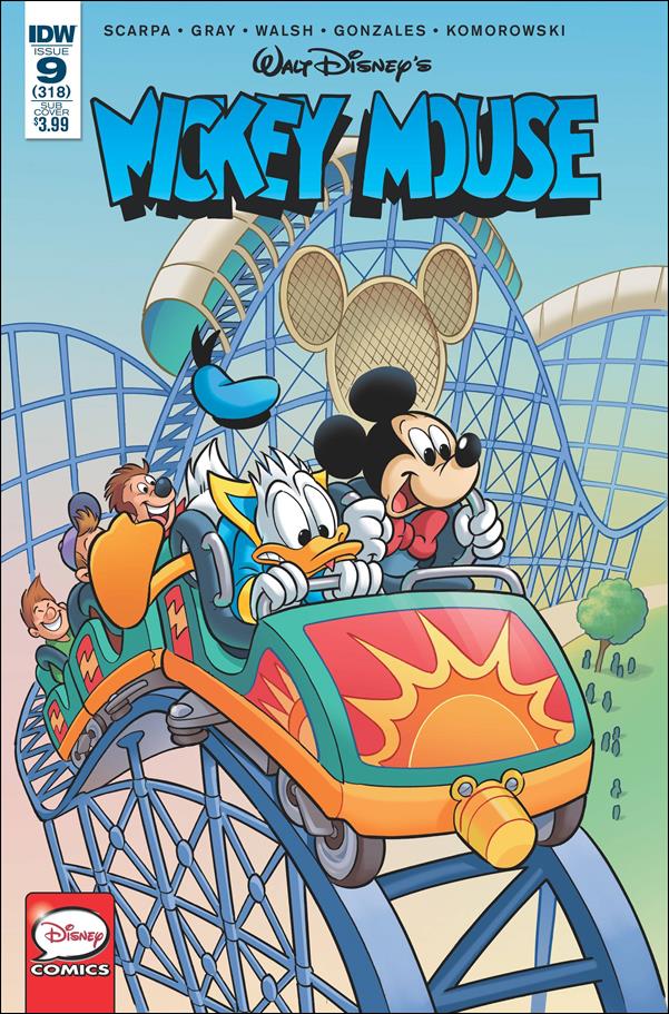 Mickey Mouse (2015) issue 9-B Alessandro Perina Subscription Cover