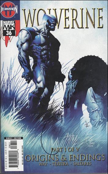 Wolverine (2003)  issue 36-D DF (Signed Joe Quesda) 1/2