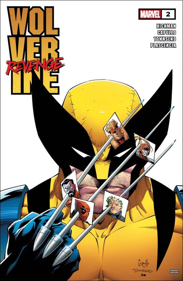 Wolverine: Revenge issue 2 Greg Capullo Cover