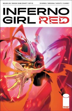 Inferno Girl Red issue 1-B Francesco Manna Cover
