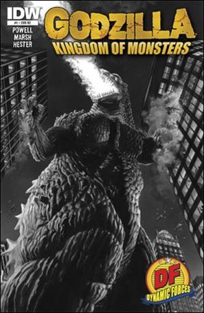 Godzilla: Kingdom of Monsters issue 1-F DF Alex Ross Sketch Cover