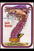 Awsome! All-Stars (Base Set) card 31-B Jack Boxley / Puzzle Back