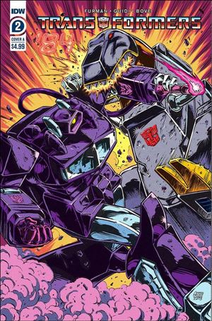 Transformers '84 issue 2 Guido Guidi Cover
