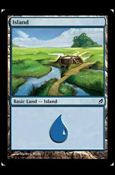 Magic the Gathering: Lorwyn (Base Set) card 286-B Island (Foil)