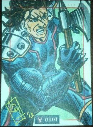 2013 Valiant Comics Preview Trading Card Set (Sketch Card Subset) card NH-01