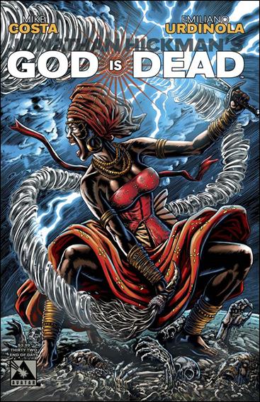 God is Dead issue 32-C Raulo Caceres End of Days Cover