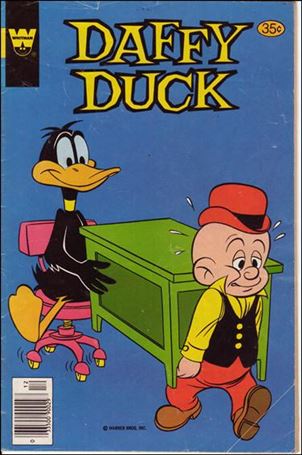 Daffy Duck issue 119-B Whitman Cover