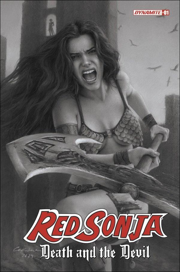 Red Sonja: Death and the Devil issue 1-P Celina 1:20 Cover