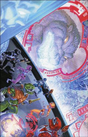 Godzilla vs the Mighty Morphin Power Rangers issue 1-C Freddie Williams II 1:10 Virgin Connecting Cover