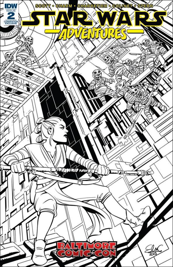 Star Wars Adventures (2017) issue 2-D Elsa Charretier Baltimore Comic Con Cover