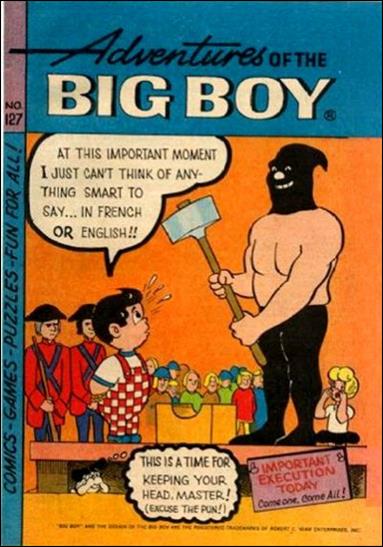 Adventures of the Big Boy issue 127-B West Coast Cover