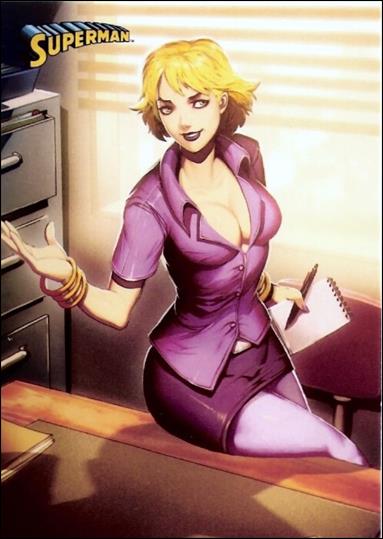 Superman: The Legend (Base Set) card 41 Cat Grant