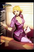 Superman: The Legend (Base Set) card 41 Cat Grant