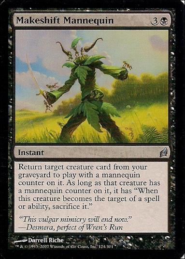 Magic the Gathering: Lorwyn (Base Set) card 124 Makeshift Mannequin