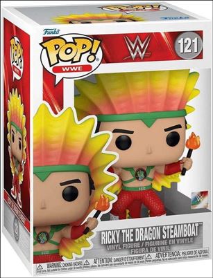 POP! WWE figure 121 Rickey The Dragon Steamboat