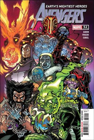 Avengers (2018/07) issue 52 Javier Garron Cover