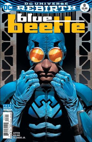 Blue Beetle (2016) issue 8-B Tyler Kirkham Cover