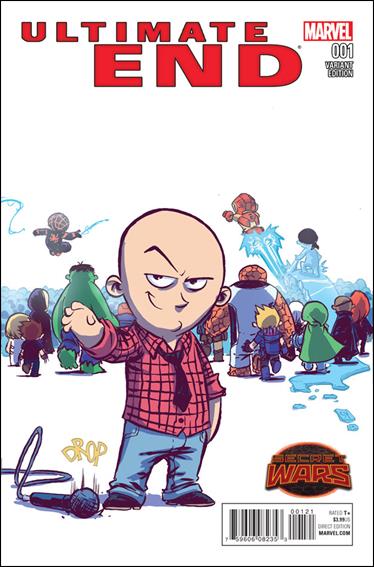 Ultimate End issue 1-D Skottie Young Baby Cover