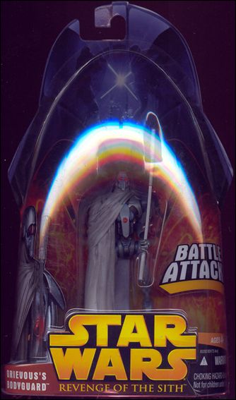 Star Wars: Revenge of the Sith 3 3/4" Basic Action Figures figure 8 General Grievous' Bodyguard (Battle Attack!)