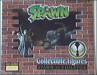 Spawn: PVC Collecitble Figure 2-Pack figure 1-B "Pewter" PVC 2-pack (1/xxxxx)