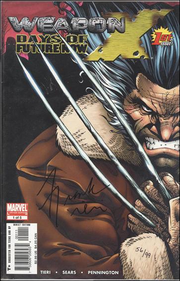 Weapon X: Days of Future Now issue 1-B DF (Signed by Frank Tieri) 1/99