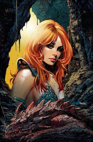 Savage Red Sonja issue 5-J Dan Panosian 1:20 Virgin Cover