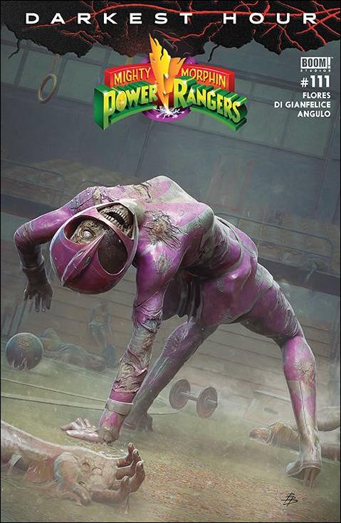 Mighty Morphin Power Rangers issue 111-B Björn Barends Cover