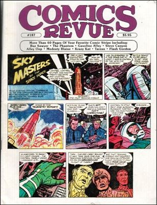 Comics Revue issue 187 Sky Masters by Jack Kirby