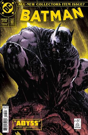 Batman (2016) issue 118-G Viktor Bogdanovic 1:250 Gold Foil Cardstock Cover