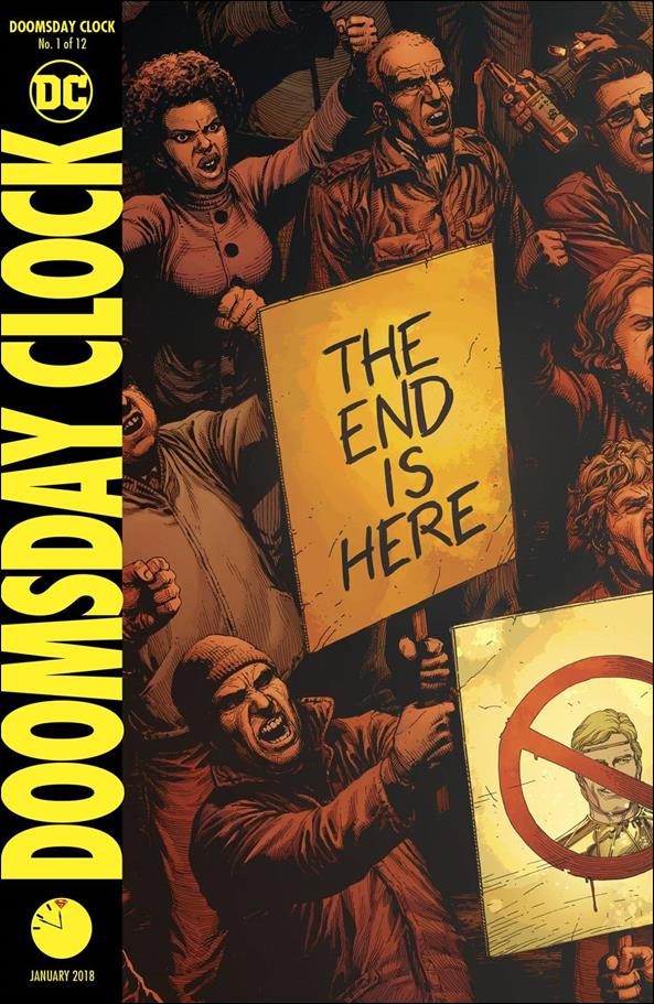 Doomsday Clock issue 1 Gary Frank "The End is Here" Cover