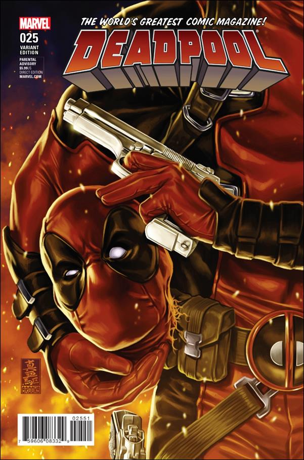 Deadpool (2016) issue 25-E Mark Brooks Cover