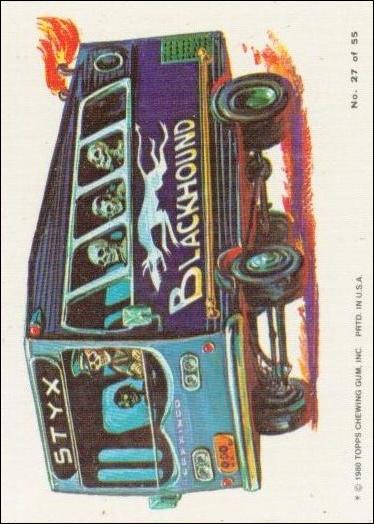 Weird Wheels (Base Set) card 27 Blackhound