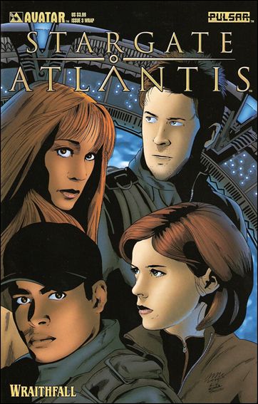 Stargate Atlantis: Wraithfall issue 3-C Wraparound Cover
