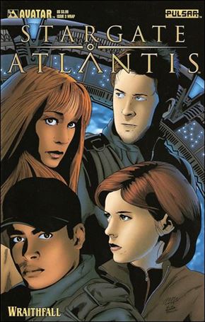 Stargate Atlantis: Wraithfall issue 3-C Wraparound Cover