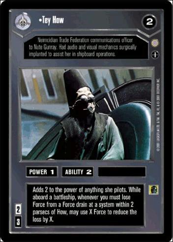 Star Wars: Coruscant Limited (Base Set) card 27 Tey How