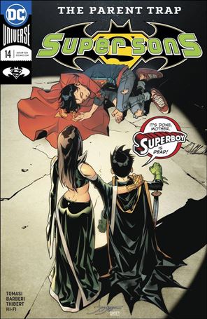 Super Sons issue 14 Jorge Jimenez Cover