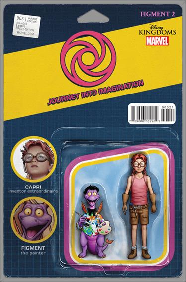 Disney Kingdoms: Figment 2 issue 3-B Action Figure Cover