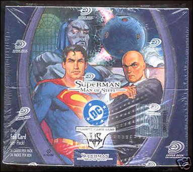 Superman: Man of Steel: VS System  card 1 Sealed Box