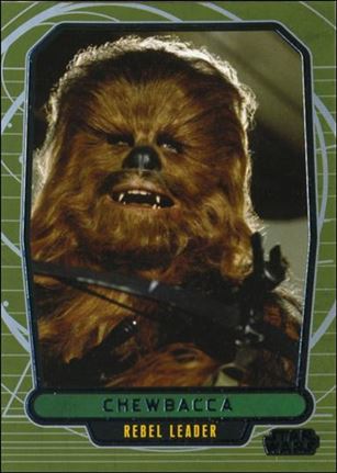 Star Wars Galactic Files (Base Set) card 157 Chewbacca Rebel Leader