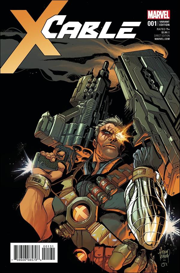 Cable (2017) issue 1-G Adam Kubert 1:50 Cover