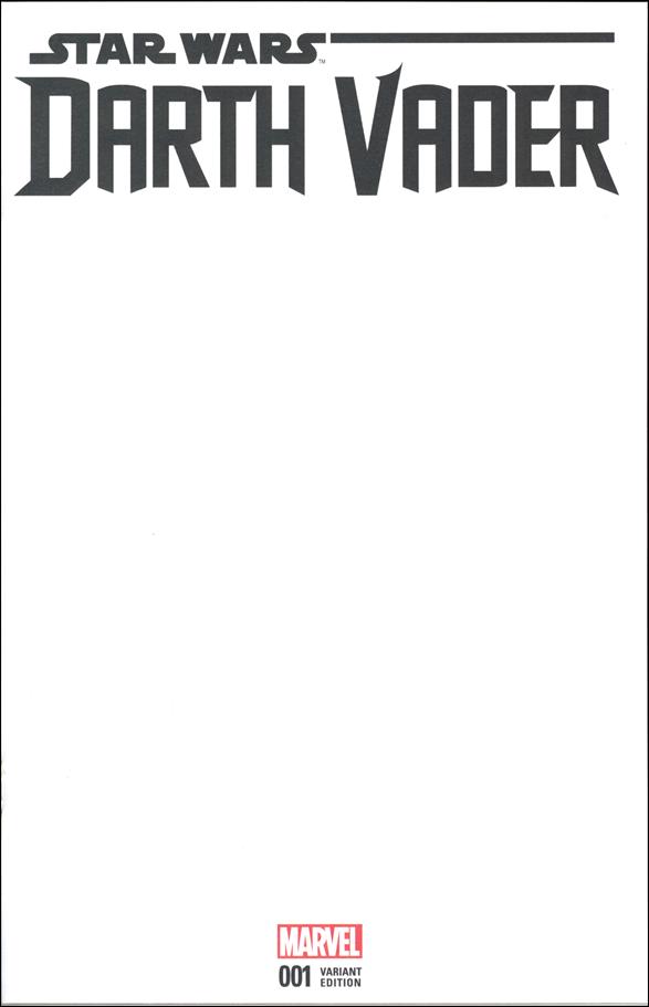 Darth Vader (2017) issue 1-D Blank/Sketch Cover