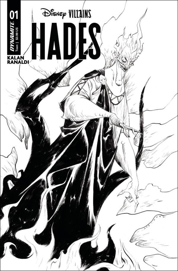 Disney Villains: Hades issue 1-I Jae Lee 1:15 Line Art Cover