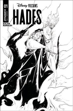 Disney Villains: Hades issue 1-I Jae Lee 1:15 Line Art Cover
