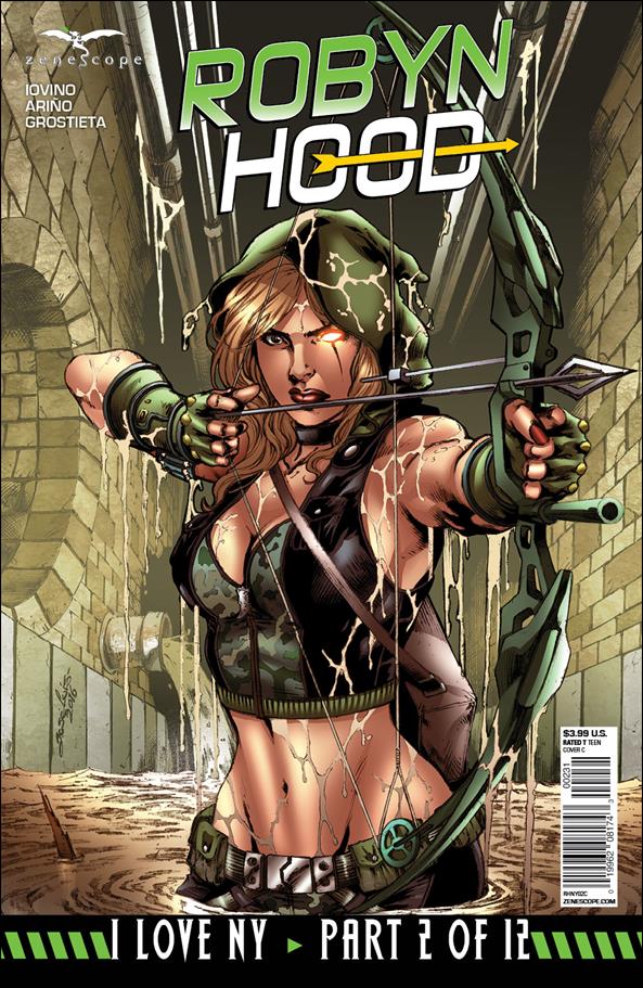 Robyn Hood: I Love NY issue 2-C Jose Luis Cover