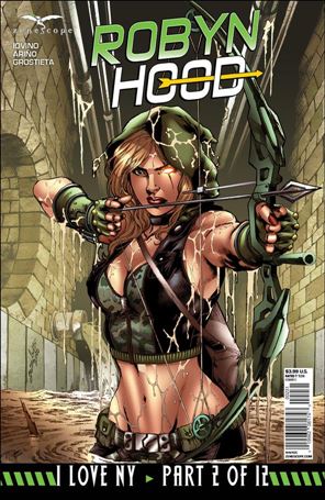 Robyn Hood: I Love NY issue 2-C Jose Luis Cover